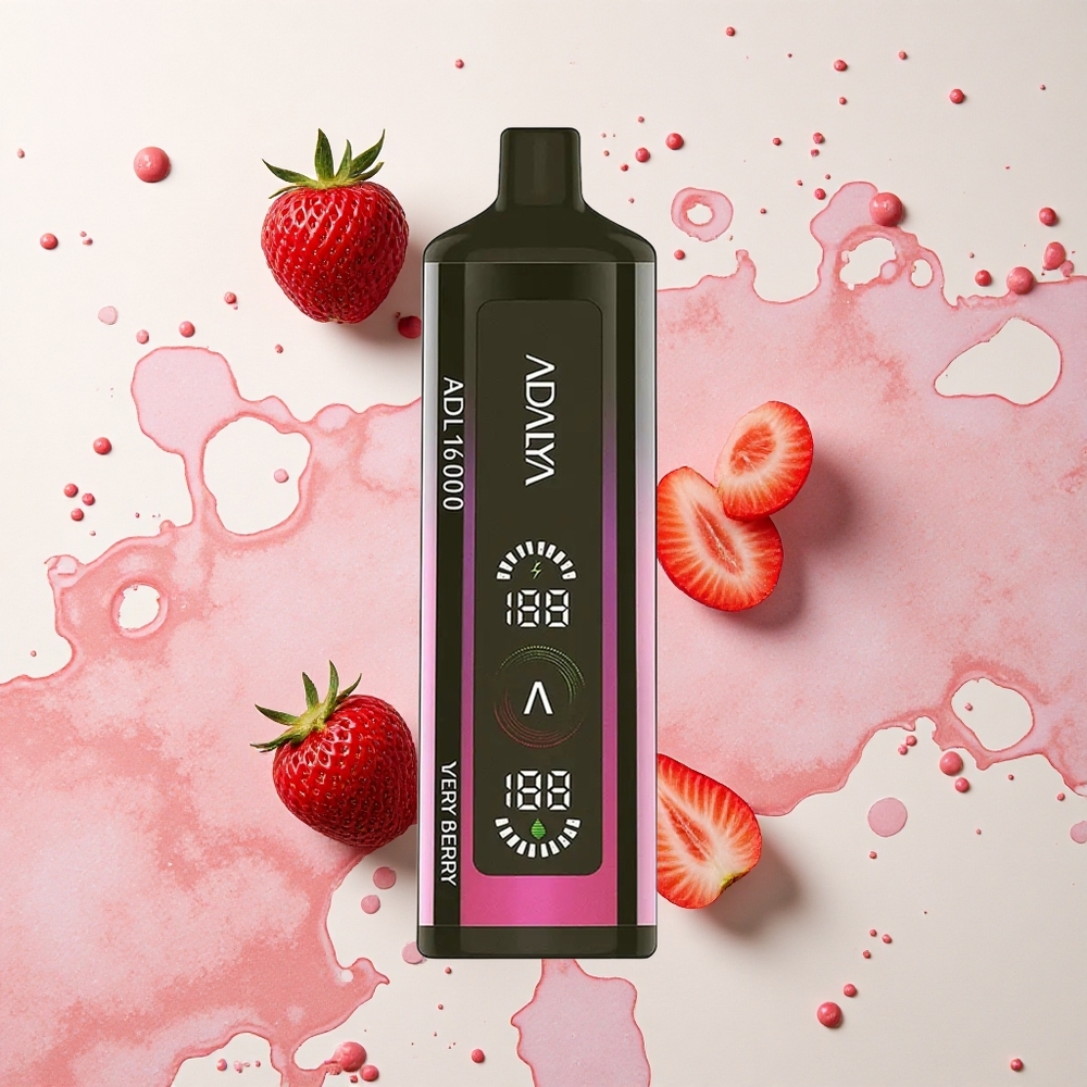 Adalya ADL 16000 PRO Baya Muy Frutal con Pantalla Digital y Bobina Inteligente