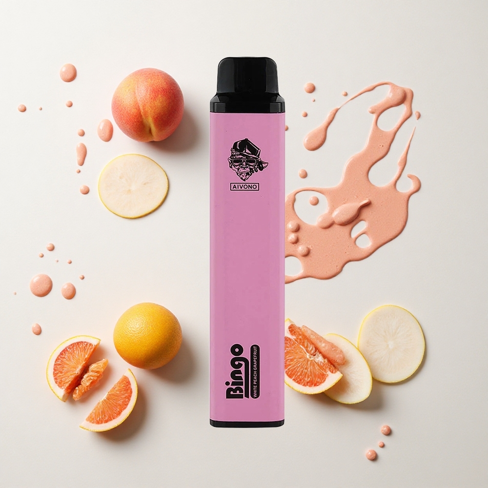 Aivono Aim Bingo 4000 Durazno Blanco Pomelo 10mL 1000mAh