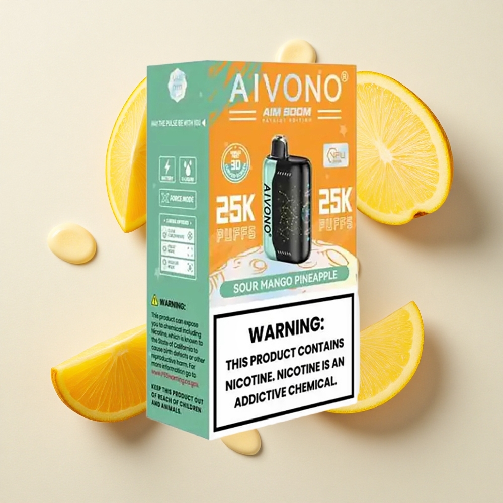 Aivono Aim Boom 25000 Mango Piña Ácida 28ml 650mAh
