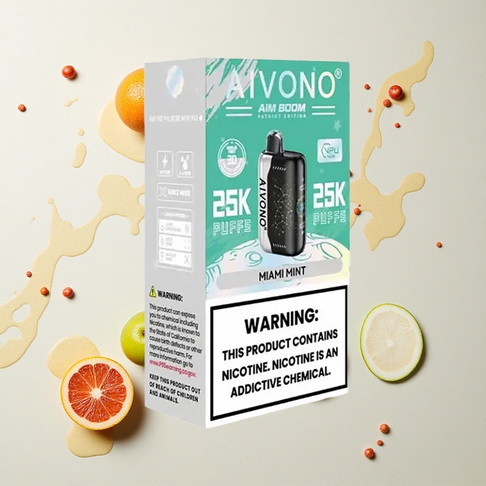 Aivono Aim Boom 25000 Menta de Miami 28ml 650mAh