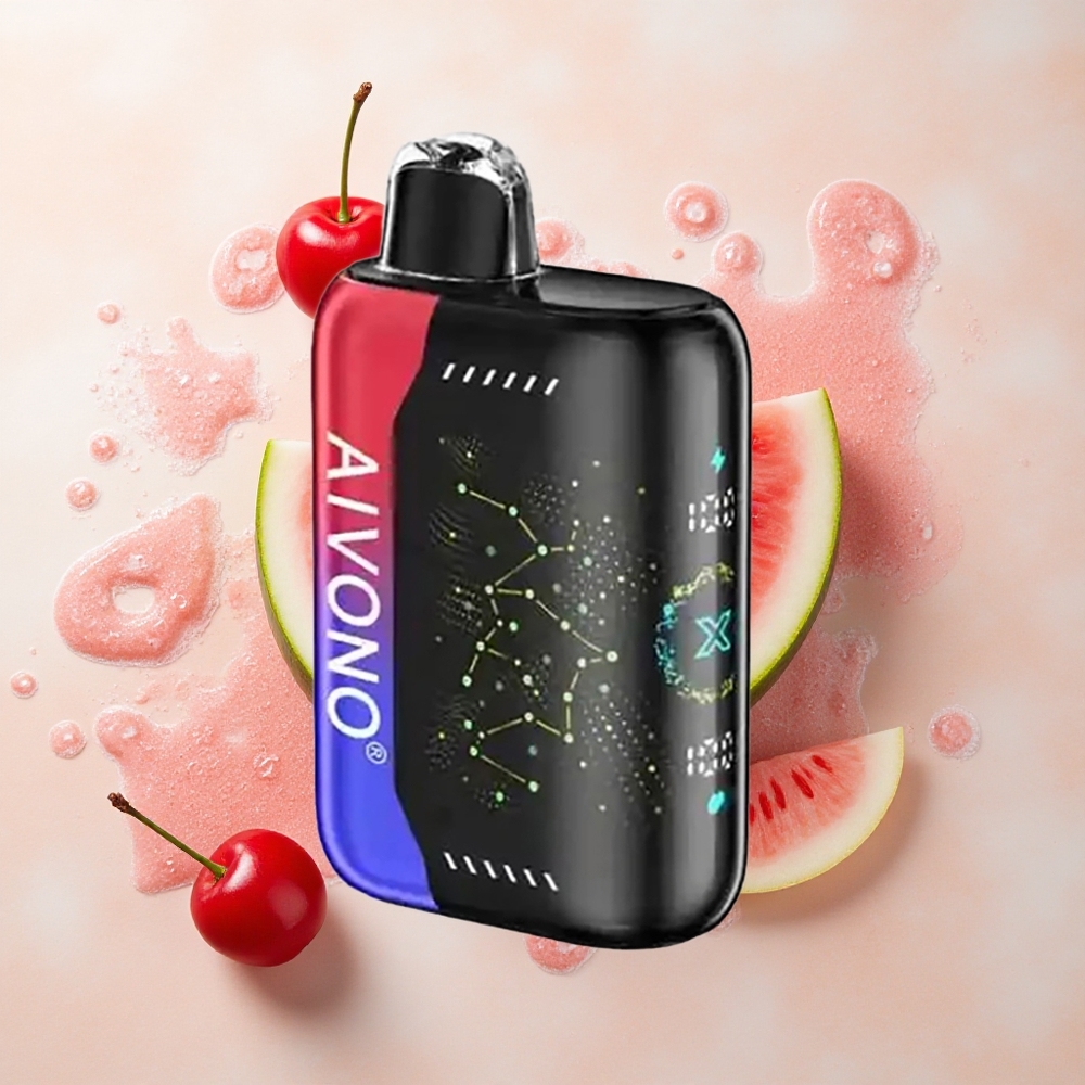 Aivono Aim Boom 25000 Sandía Cereza Helada con 28ml y Tipo-C