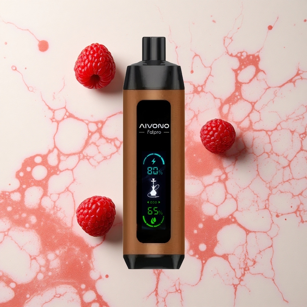 Aivono Aim Fatpro 22000 Cereza Frambuesa con 28ml y Doble Modo