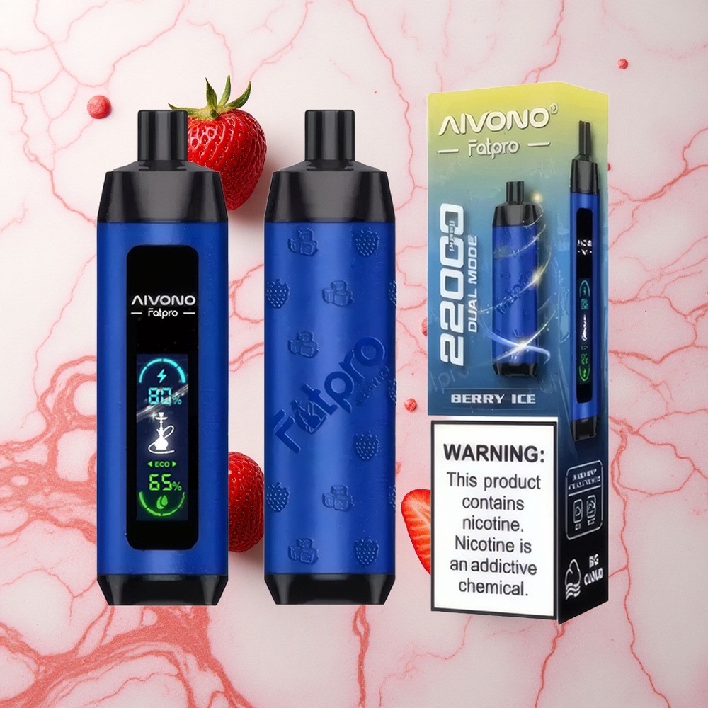 Aivono Aim Fatpro 22000 Helado de Bayas con 5% Nicotina y 10 Sabores