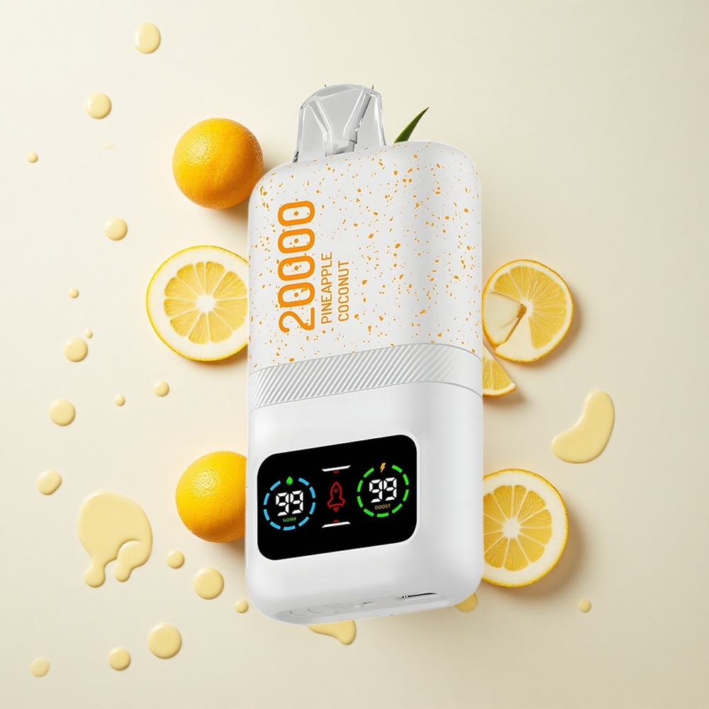 Aivono Aim Magic 20000 Piña Coco con Doble Malla y Pantalla LCD