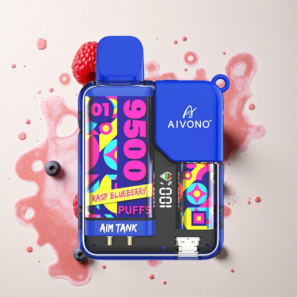 Aivono Aim Tank 9500 Frambuesa Azul 18ml 650mAh