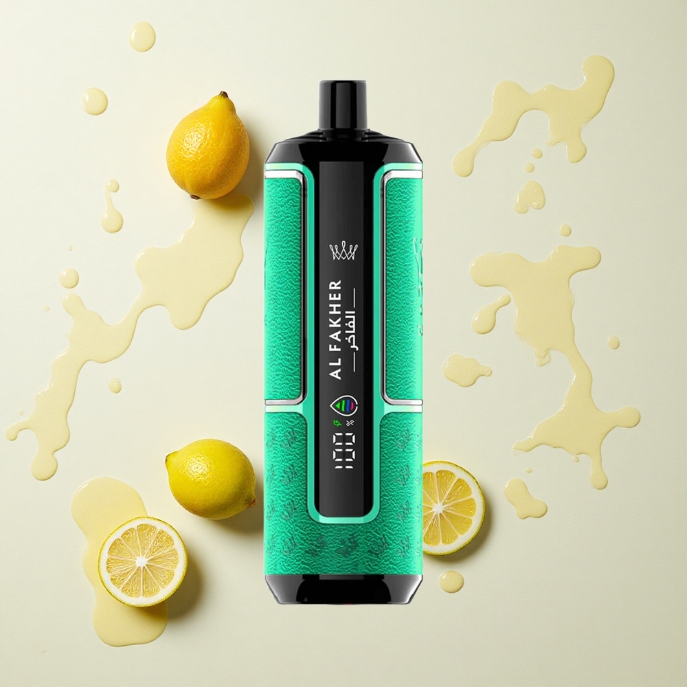 Al Fakher Crown Bar 15K Hypermax Menta Limón Portátil Ligero