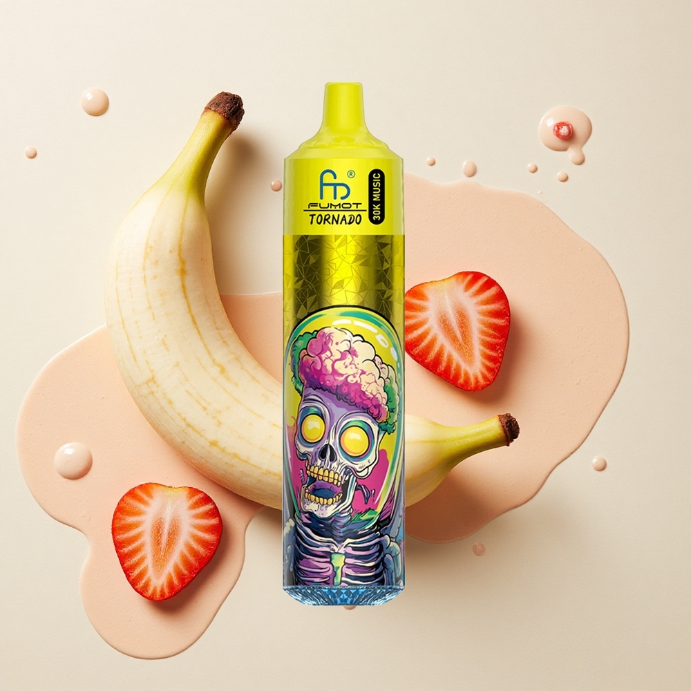 Fumot Randm Tornado 30000 Fresa Plátano con 30mL y 5%