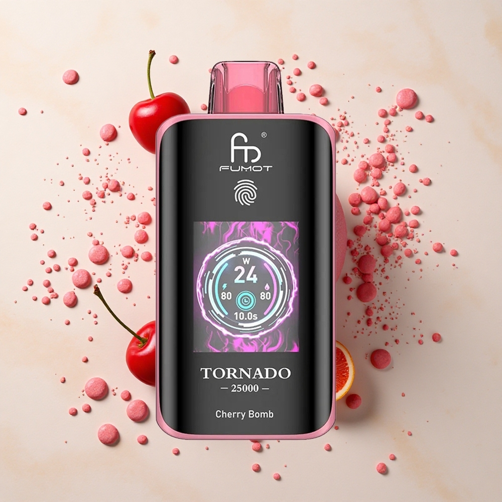 Fumot Tornado 25000 Bomba Cereza HD 700mAh