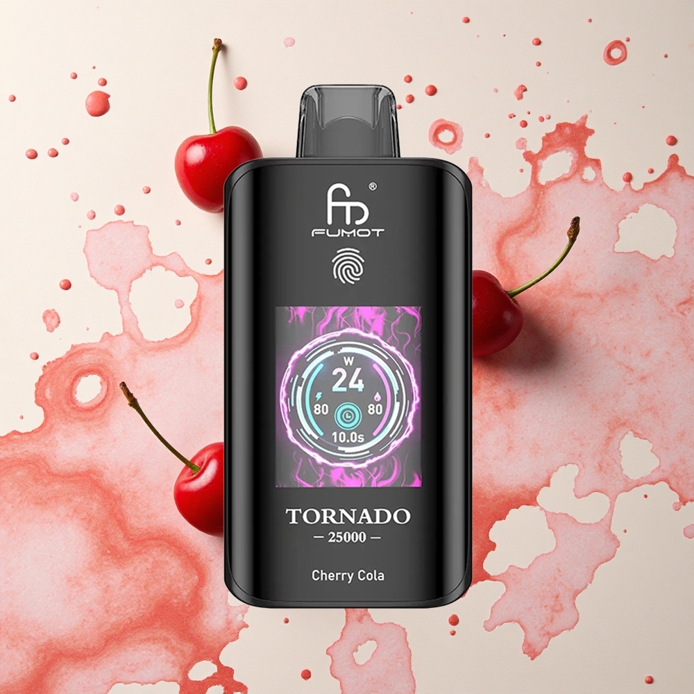 Fumot Tornado 25000 Colada Cereza HD 700mAh