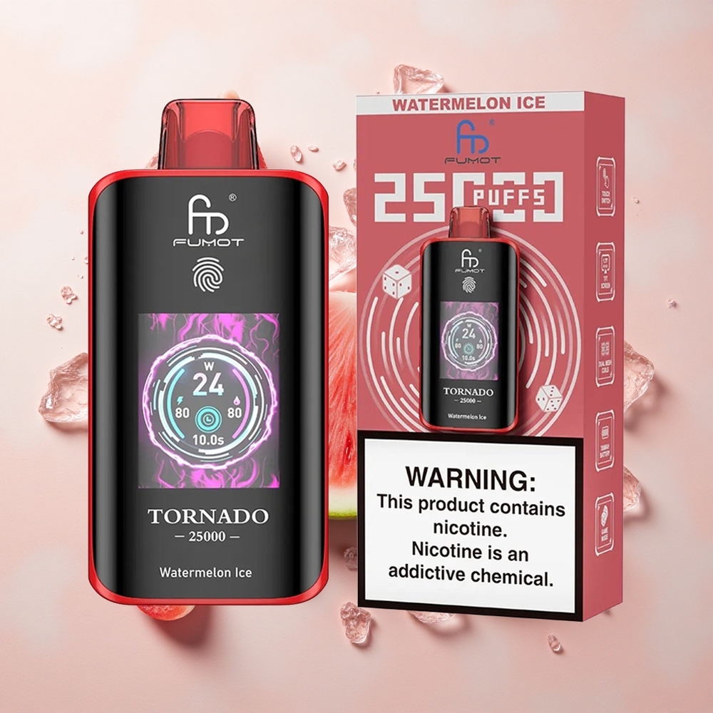 Fumot Tornado 25000 Sandía Hielo HD 20ml