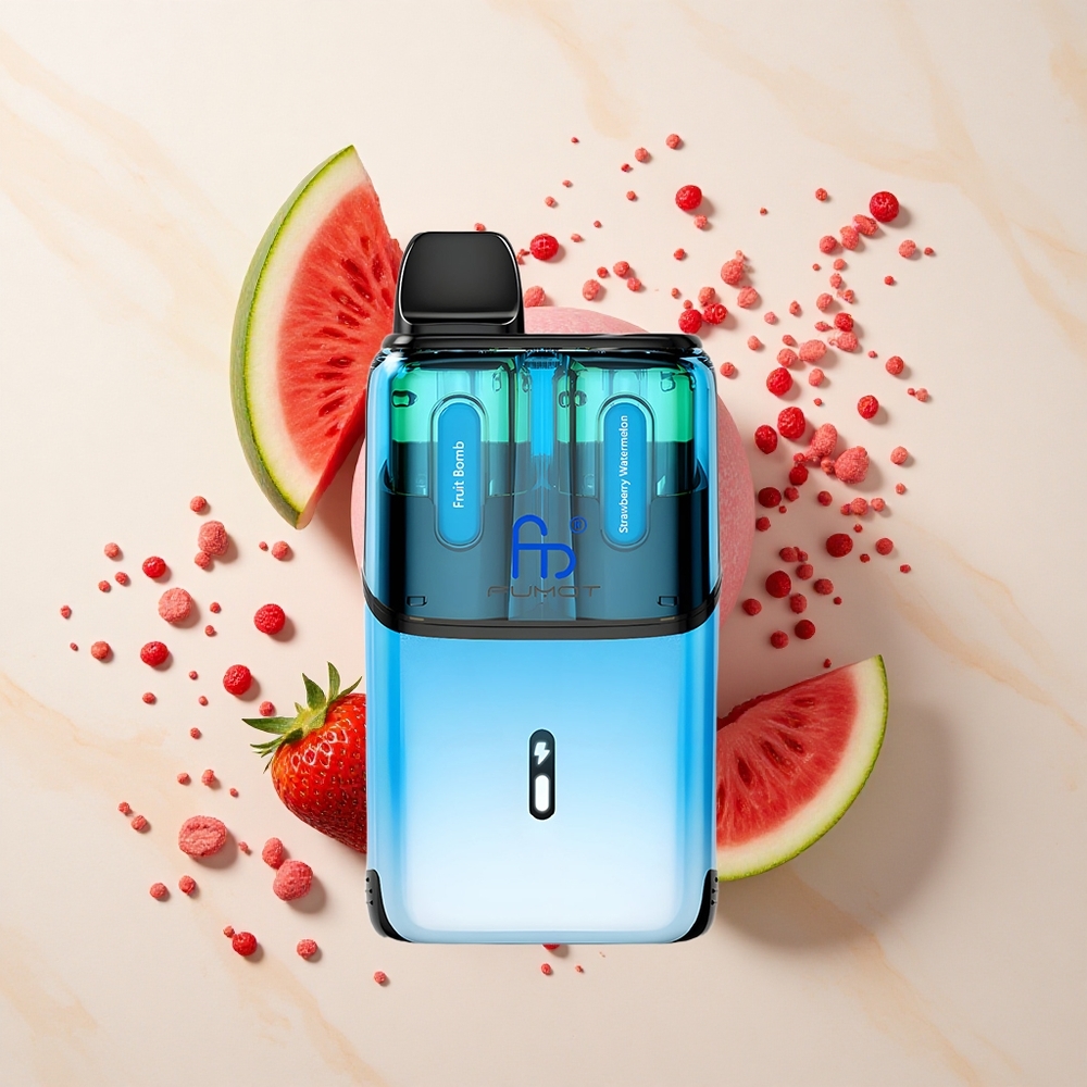 Fumot Ultra T32000 Bomba de Frutas - Fresa Sandía con Carga Rápida y Resistencia Avanzada
