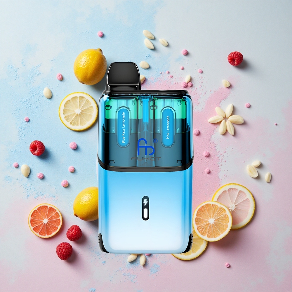 Fumot Ultra T32000 Limonada Rosa - Limonada Azul Frambuesa con Carga Rápida y Resistencia Avanzada