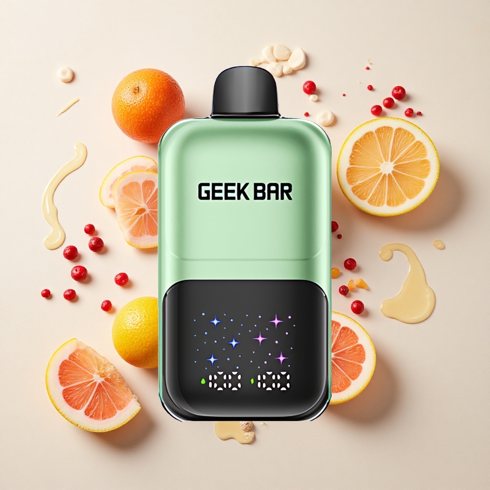 GEEK BAR 2GO 20ml 50000 Dulces Ácidos & Frutas Ácidas con Pantalla Interactiva y Batería Recargable
