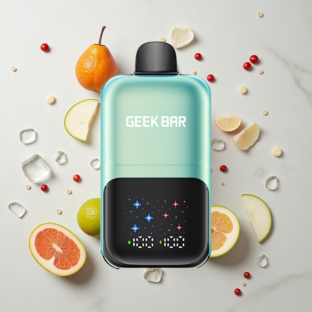 GEEK BAR 2GO 20ml 50000 Menta Helada Interactiva con Ajuste de Niveles