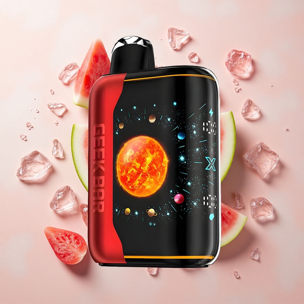 GEEK BAR Platinum Edition 25000 Sandía Hielo con 2% Nicotina y Carga Rápida