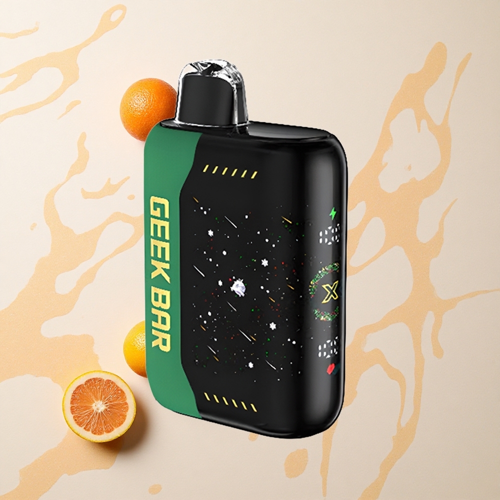 GEEK BAR Pulse X 25000 Edición Navideña con Pantalla Curva 3D y Doble Bobina Mesh