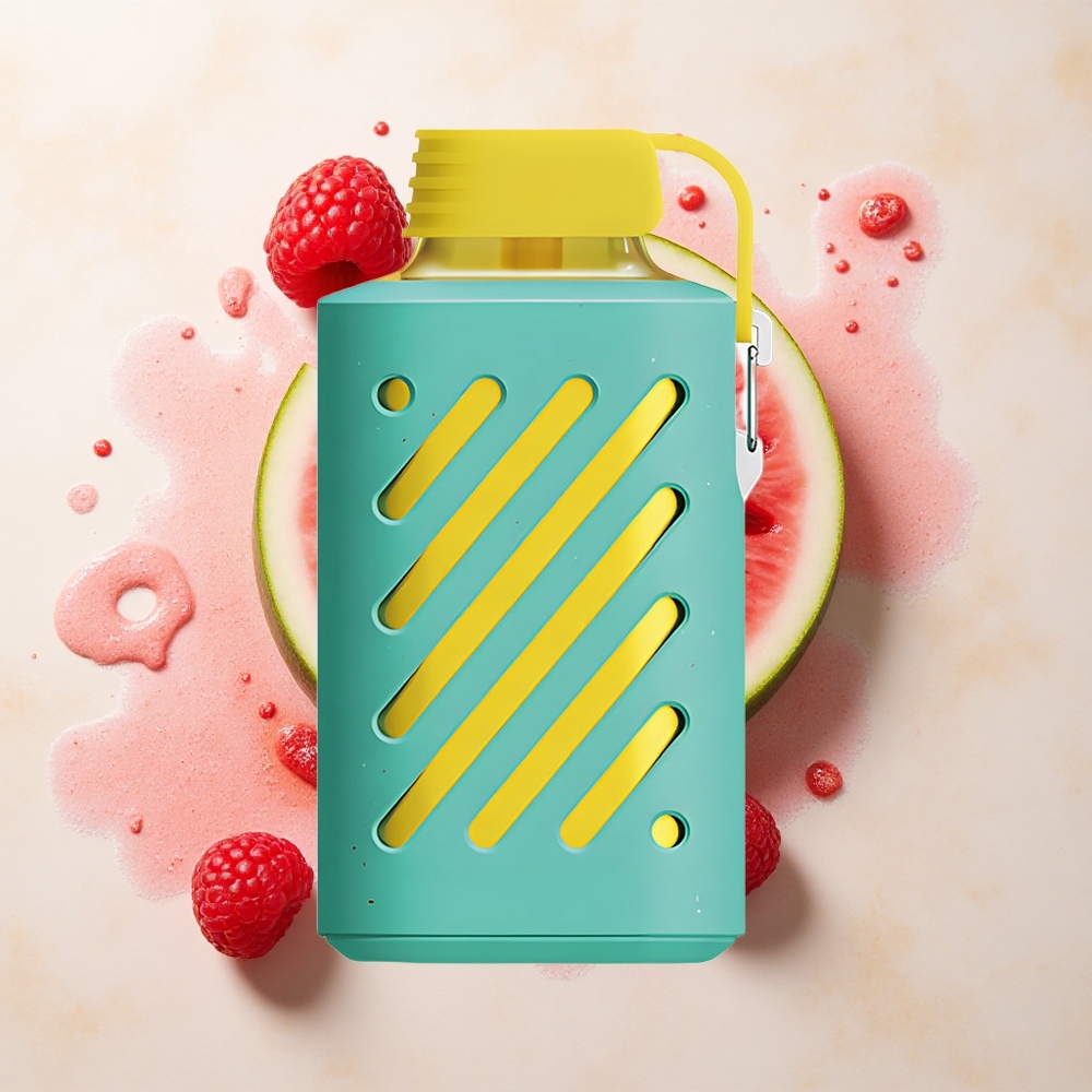 VOZOL GEAR 10000 Frambuesa Sandía con Capacidad de Líquido Ampliada y Bobina VAMT Mesh