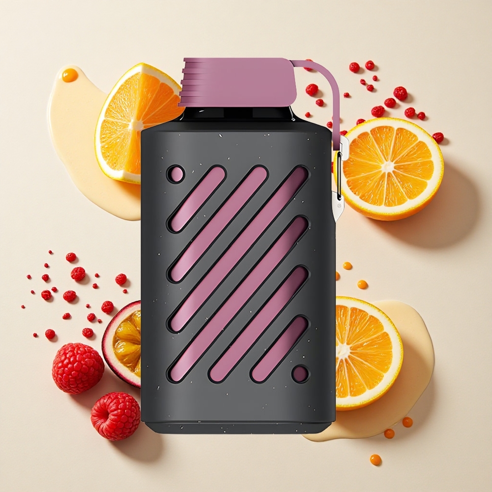 VOZOL GEAR 10000 Maracuyá Frambuesa Mandarina con Capacidad de Líquido Ampliada y Bobina Mesh VAMT