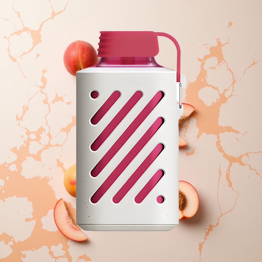 VOZOL GEAR 10000 Melocotón Helado con Cierre Multifuncional y Bobina Malla VAMT