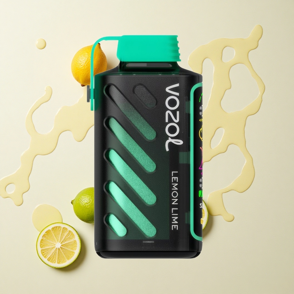 VOZOL Gear Power 20000 Lima Limón con Pantalla Completa y Doble Malla