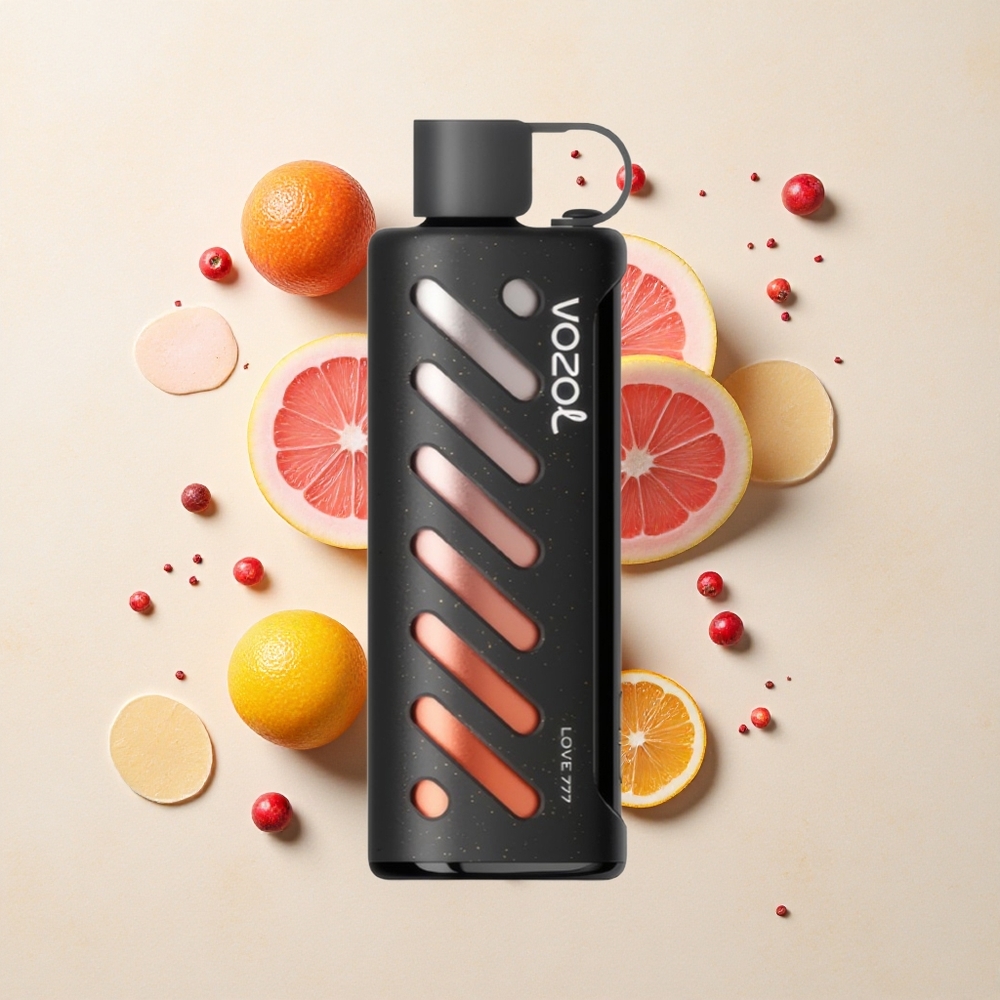 VOZOL Gear Shisha 25000 Amor 777 con 30 Sabores Deliciosos y Tecnología S.i.L.C