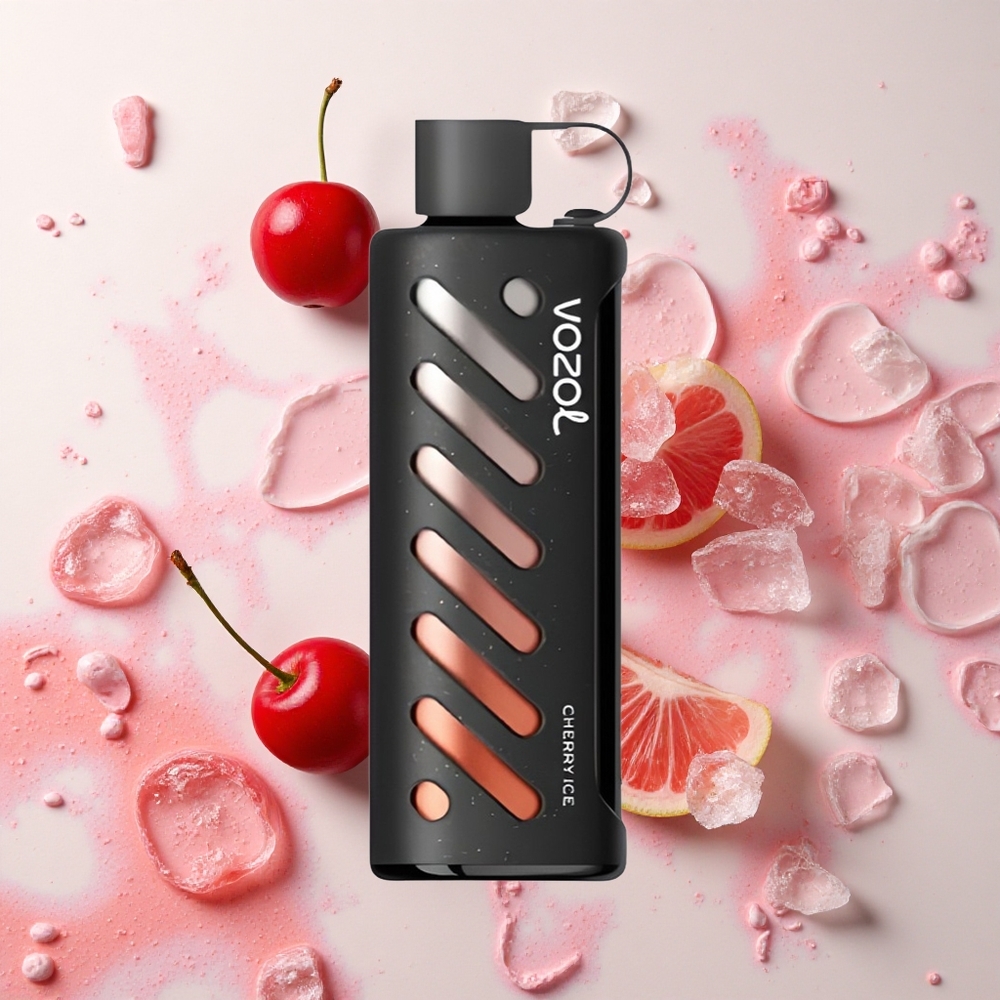 VOZOL Gear Shisha 25000 Cereza Hielo con Dual Mesh y 5mg/ml