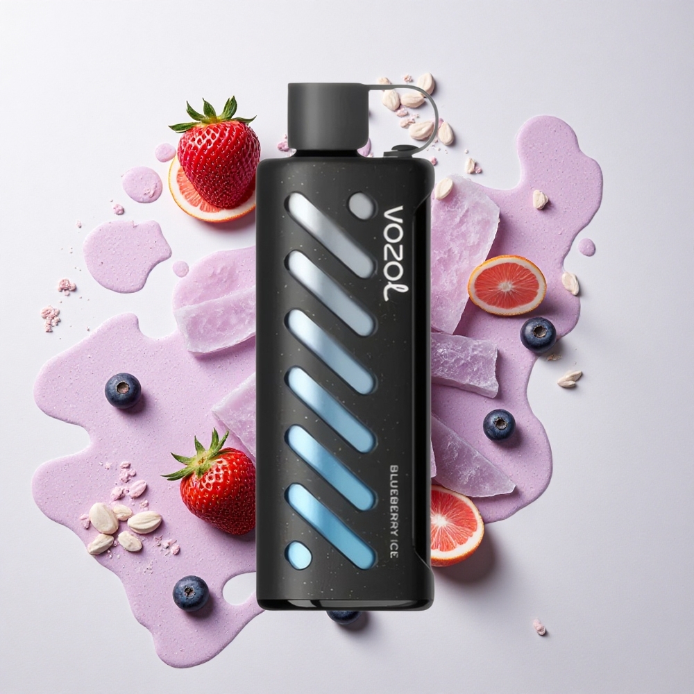 VOZOL Gear Shisha 25000 Helado de Arándano con Doble Malla y 5mg/ml