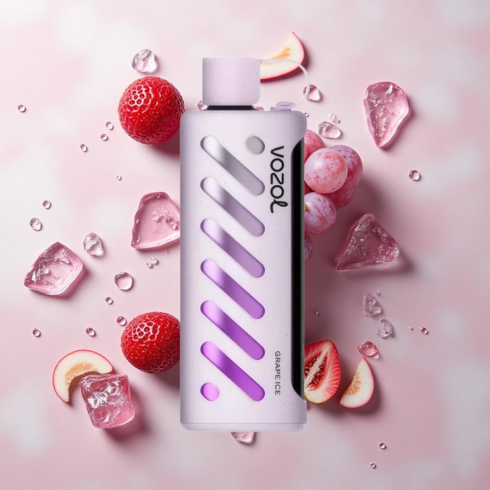 VOZOL Gear Shisha 25000 Helado de Uva con Doble Malla y 5mg/ml