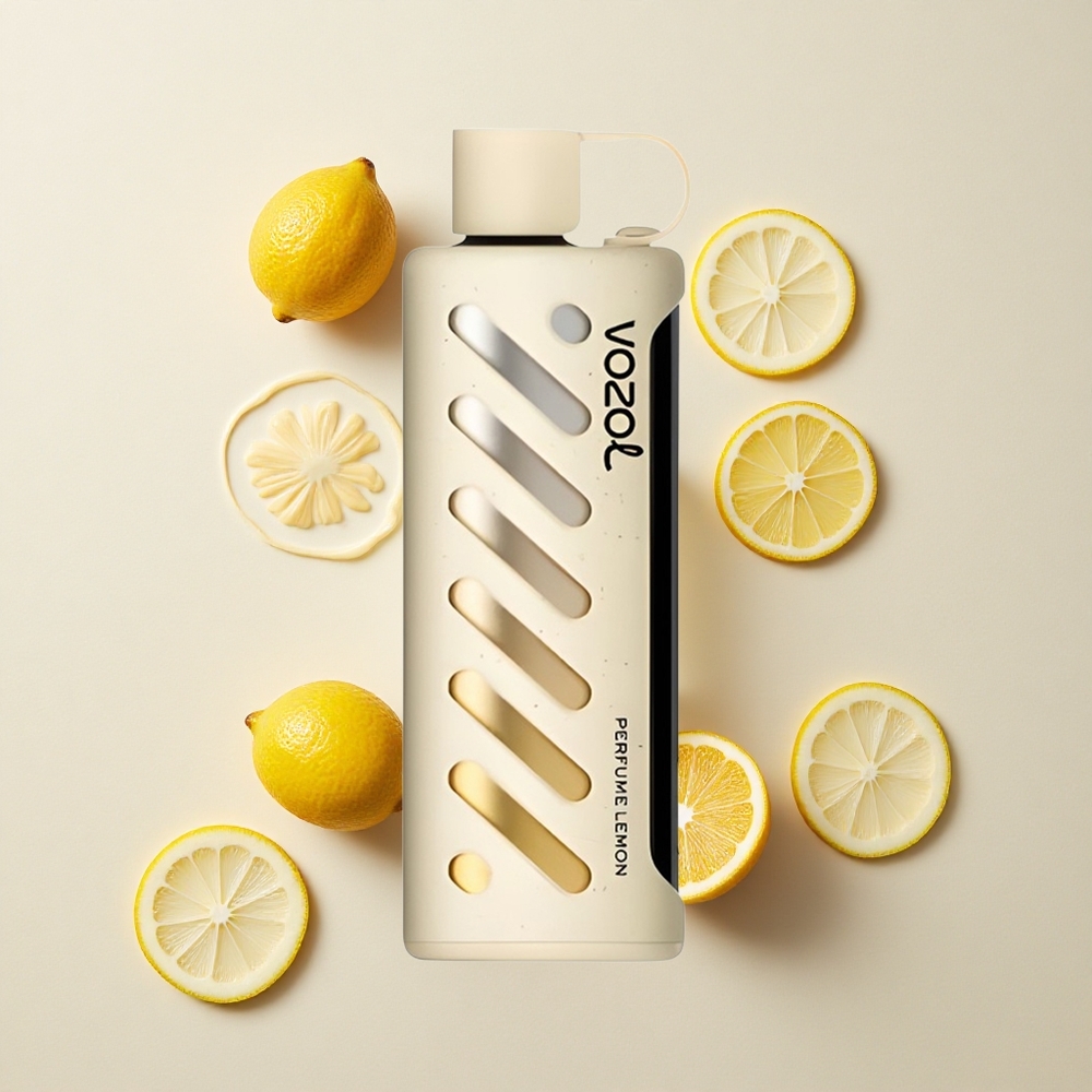 VOZOL Gear Shisha 25000 Limón Perfumado con Sabor Delicioso y Tecnología Inteligente