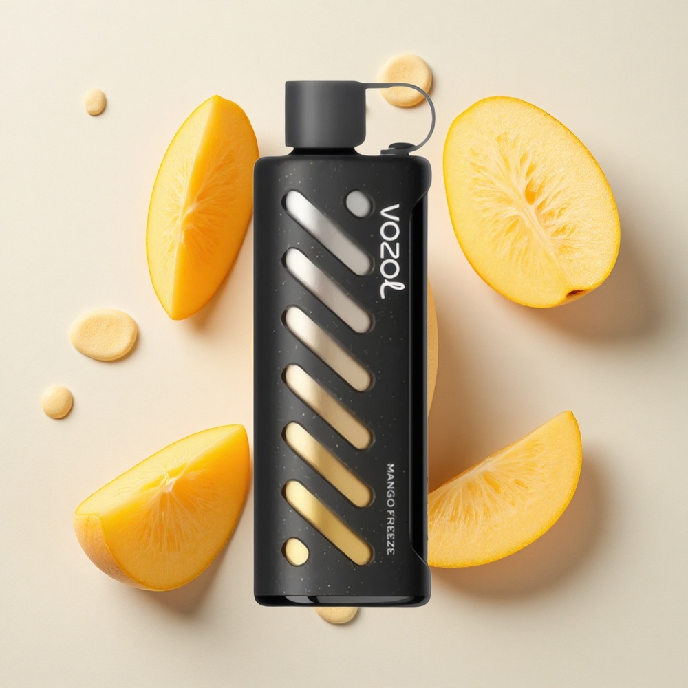 VOZOL Gear Shisha 25000 Mango Congelado con Doble Malla y 5mg/ml