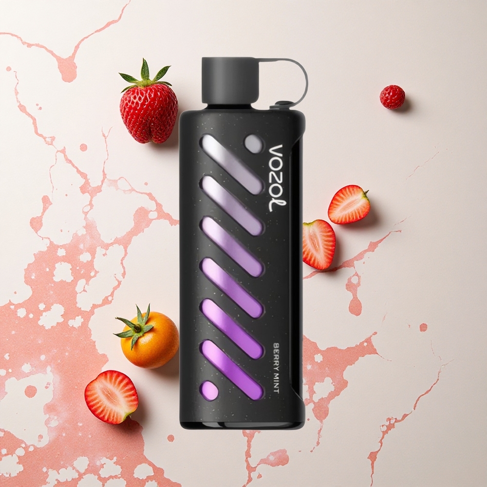 VOZOL Gear Shisha 25000 Menta Baya con Dual Malla y 5mg/ml