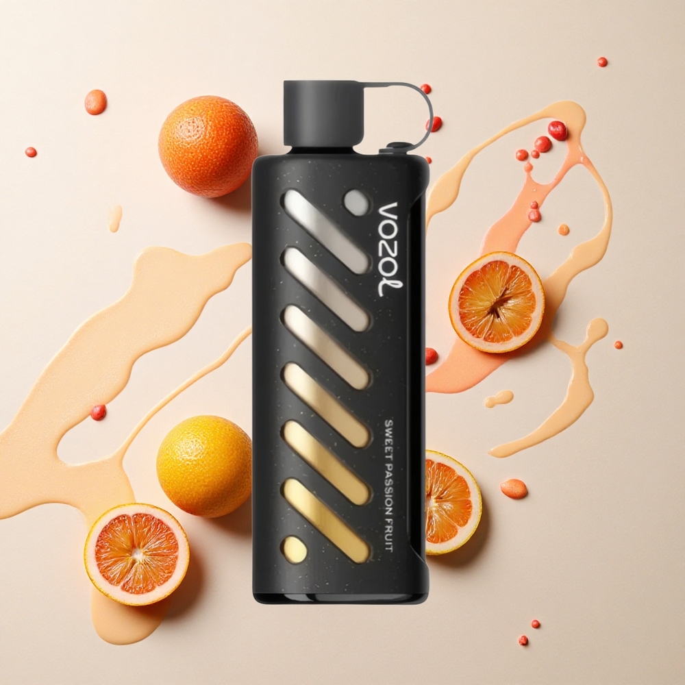 VOZOL Gear Shisha 25000 Pasión Fruta Dulce con 30 Sabores Deliciosos y Tecnología S.i.L.C