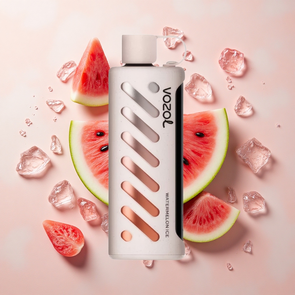 VOZOL Gear Shisha 25000 Sandía Hielo con Dual Malla y 5mg/ml