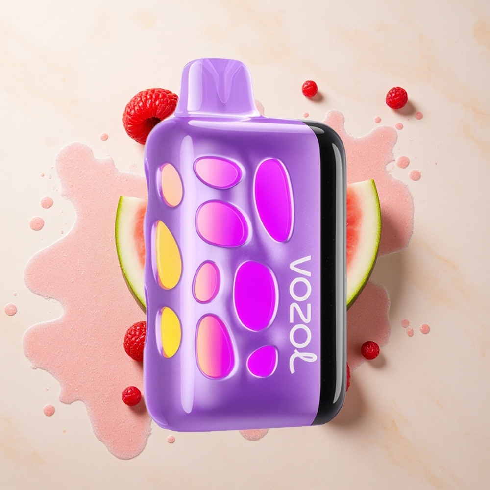 VOZOL RAVE 40000 Sandía Razz Rancher con Brillo Vibrante y Animación de Eclipse