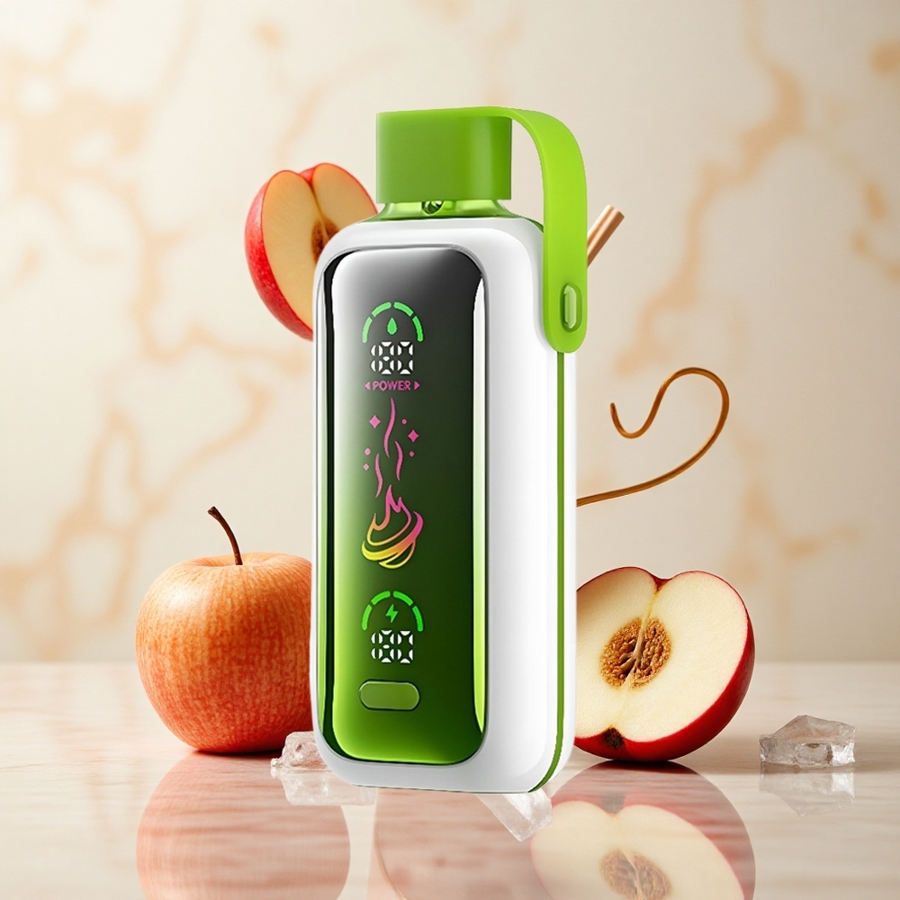 VOZOL Star 20000 Manzana Doble Hielo con Pantalla HD 2.2'' y Doble Malla