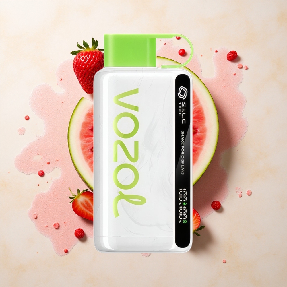 VOZOL STAR 9000/12000 Fresa Sandía con Carga Rápida y Boca Protegida