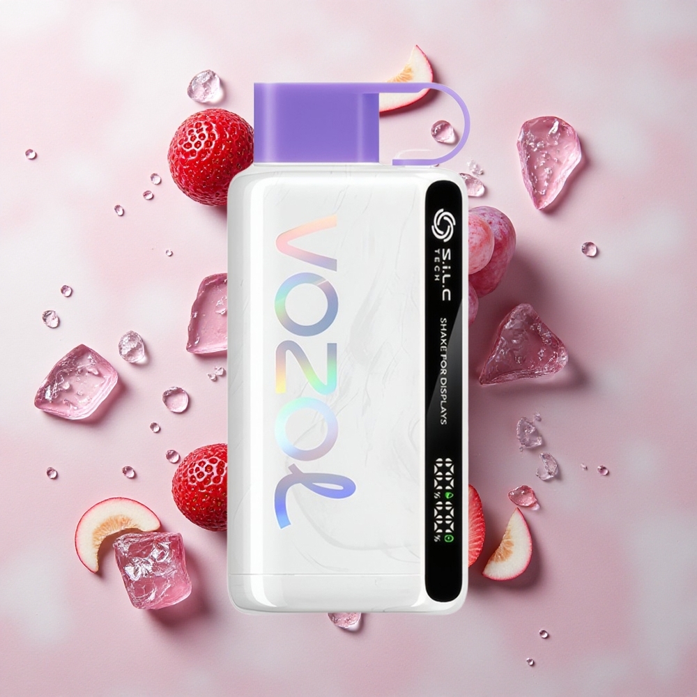 VOZOL STAR 9000/12000 Helado de Uva con Carga Rápida y Protección de Boquilla