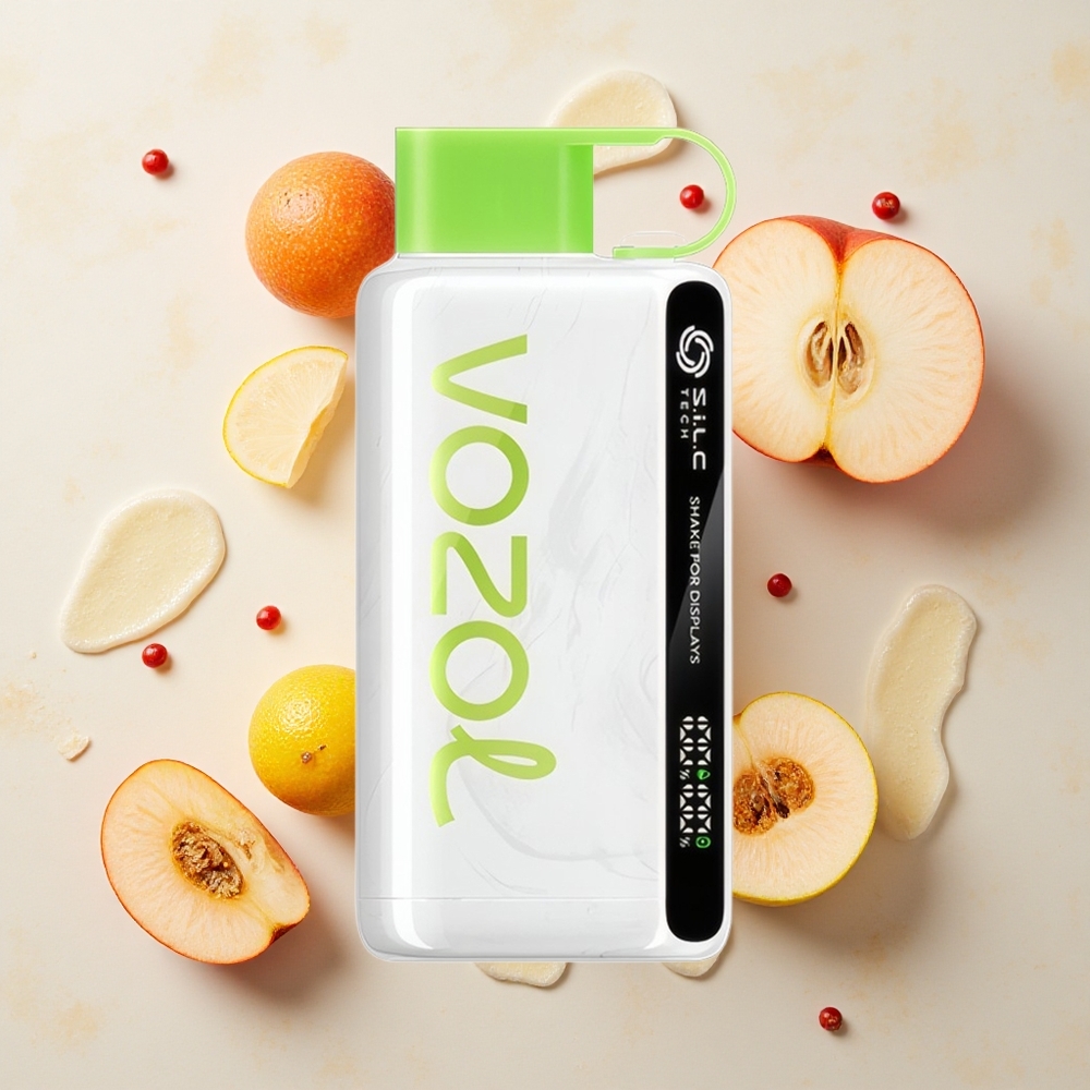 VOZOL STAR 9000/12000 Manzana Ácida Helada con Carga Rápida y Reciclado