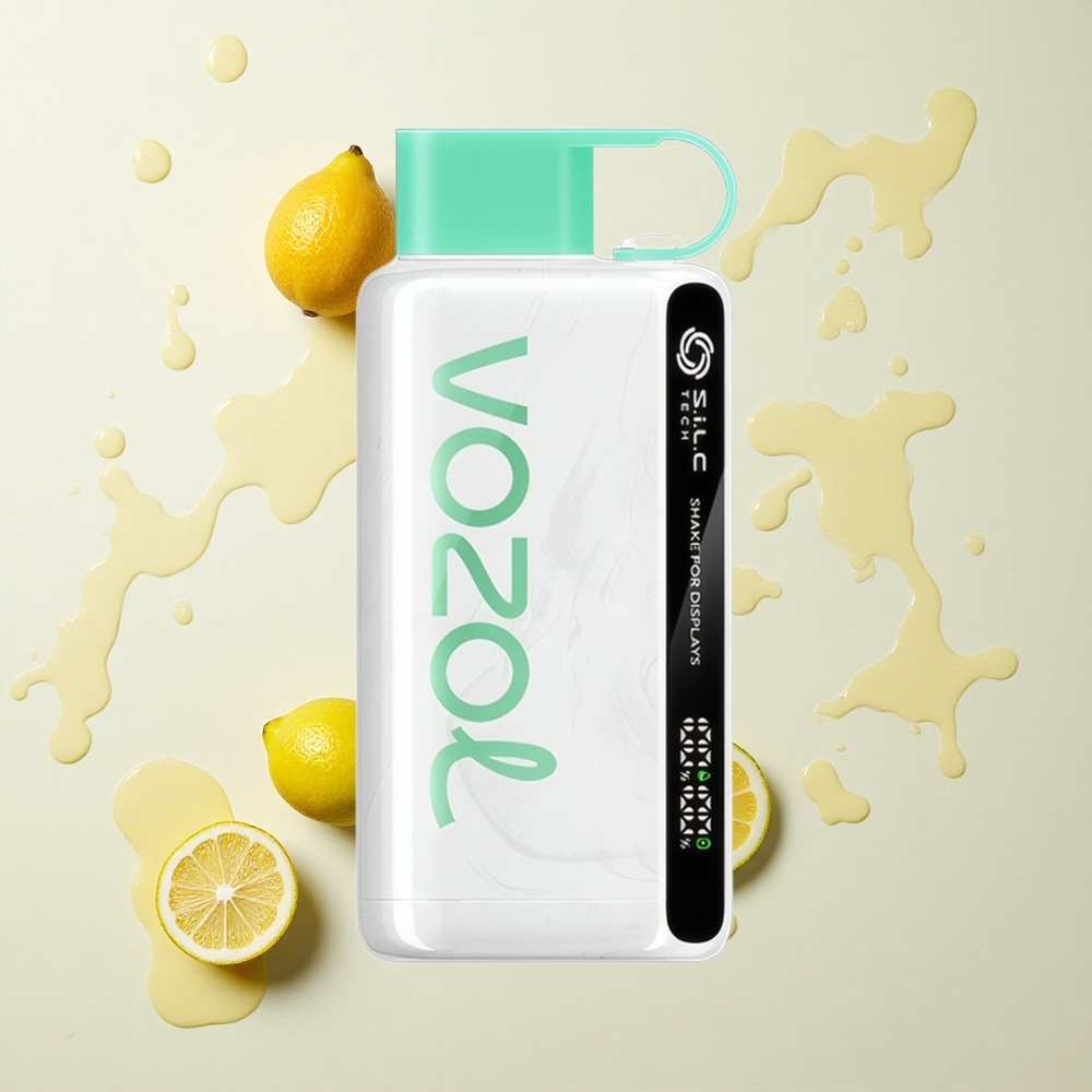 VOZOL STAR 9000/12000 Menta Limón con Carga Rápida y Protección de Boquilla
