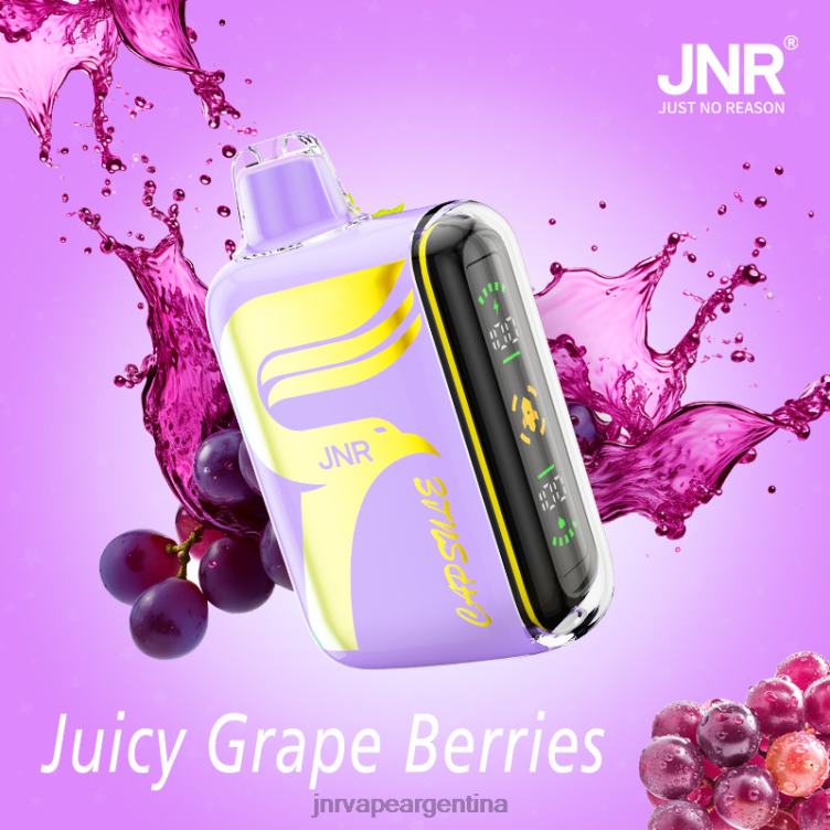JNR cápsula | JNR Vape Review bayas de uva jugosas F8NN063