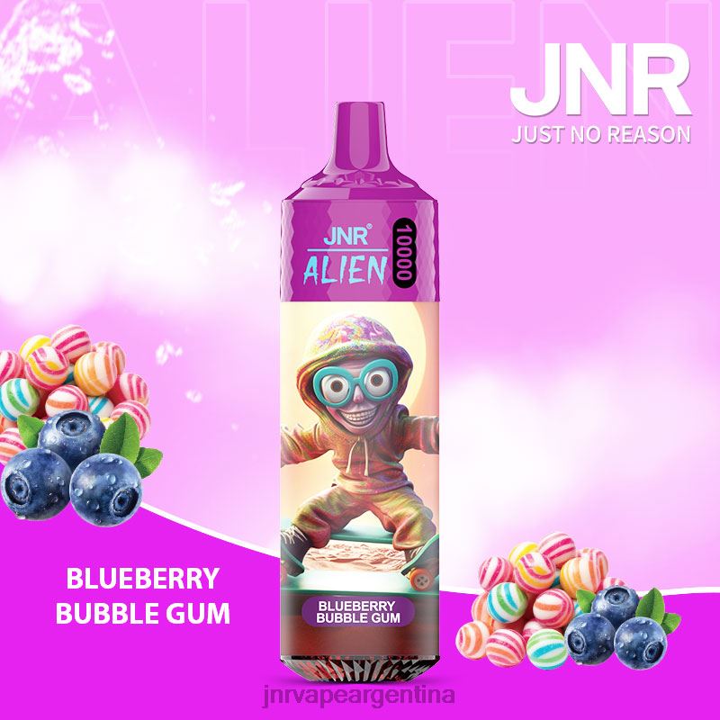 JNR Vape Nicotine Content | chicle de arándanos extraterrestre junior R08PX160