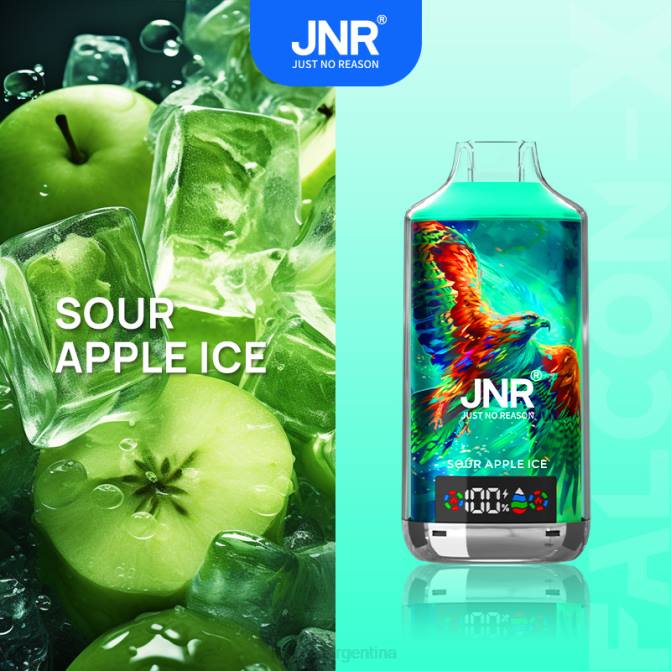 JNR FALCON X - JNR Vape Argentina TZ4T12 hielo de manzana agria