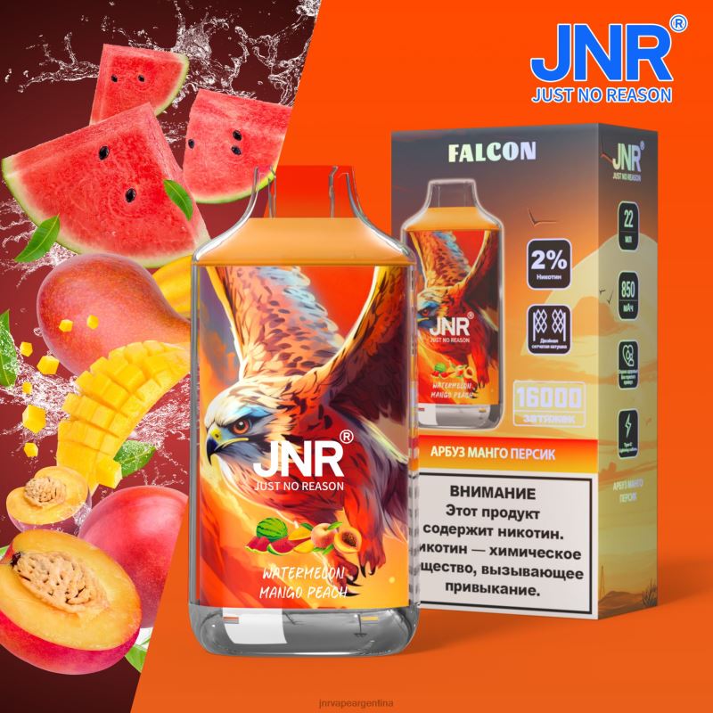JNR Vape Pods | sandia mango durazno halcón jnr R08PX209