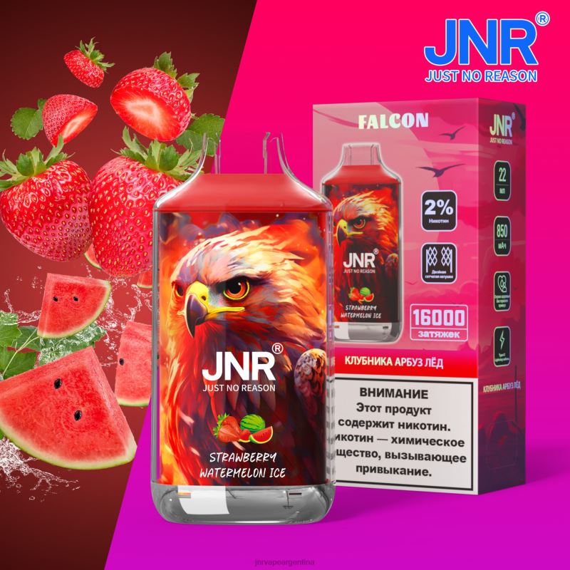 JNR Vapes Website | hielo de sandia fresa halcón jnr R08PX207