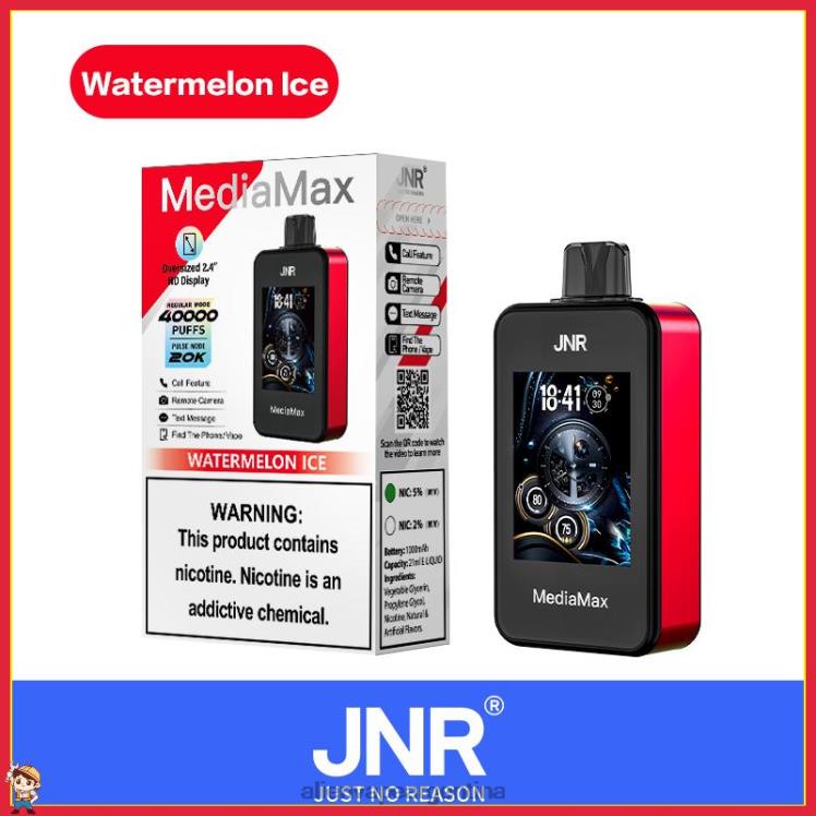 JNR Vape Buenos Aires hielo de sandia | JNR MediaMax bocanada de 40k B286418
