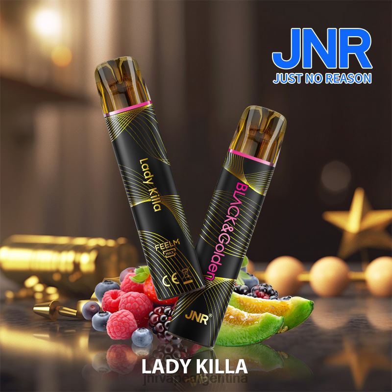 JNR Vape Pods | señora killa jnr negro y dorado R08PX289