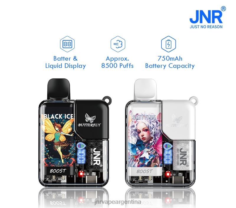 JNR Vapes Website | hielo negro mariposa jnr R08PX57